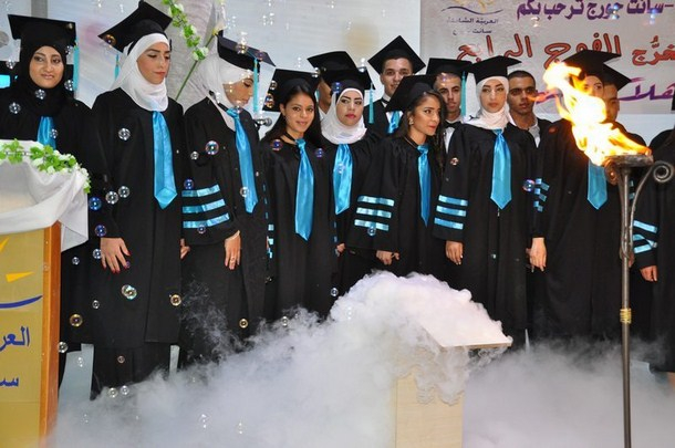 بالصور: حفل تخريج الفوج الرابع في مدرسة سانت جورج العربية في اللد 